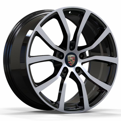 21 '' OEM पोर्श जाली पहियों पोर्श केयेन टुब्रो एस के लिए फिट बैठता है