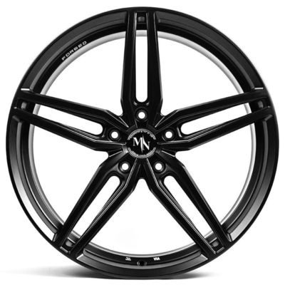 बीएमडब्ल्यू M3 M4 F8x 20x9.5 20x11 . के लिए VR जाली D10 मैट ब्लैक व्हील