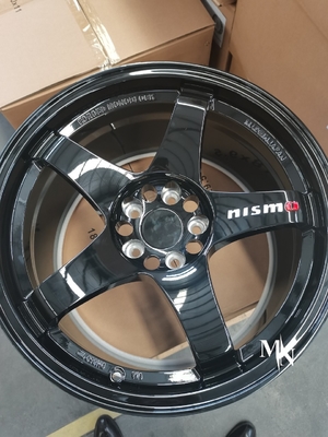 निसान स्काईलाइन GT-R R34 R33 R32 किरणें वोल्क रेसिंग जाली पहियों Nismo LMGT4