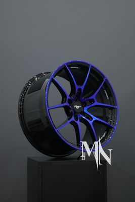 वोल्क रेसिंग रेस G025 ब्लू व्हील्स 18 19 20 इंच 5x120 कस्टम फोर्गेड रिम्स बीएमडब्ल्यू एफके8 के लिए