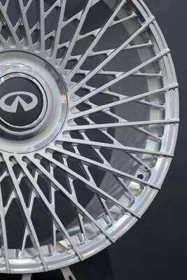 मुइती स्पोक 6061-टी6 क्रोम फोल्ड व्हील्स